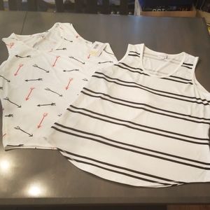2 LuLaRoe Tank Tops - Never Worn.